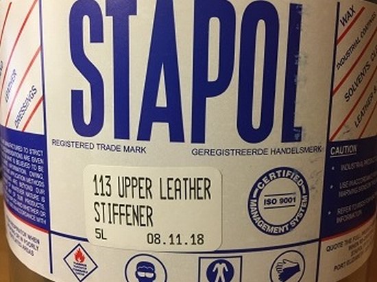 Stapol upper leather stiffener 1lt
