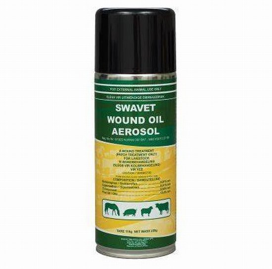 Swavet gentian wound spray oil 250gr