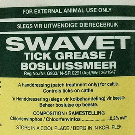 Swavet tick grease 5lt