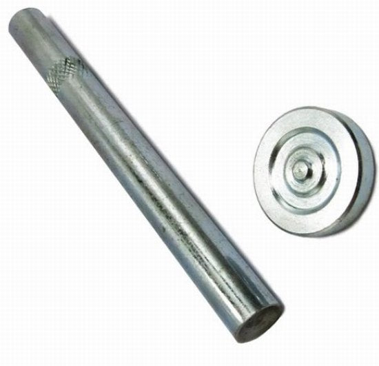 Tool tubular rivet hand tool 2 pece set large