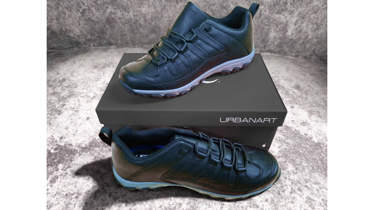 Urban art stormer 1 faux nubuck black mens nubblkm