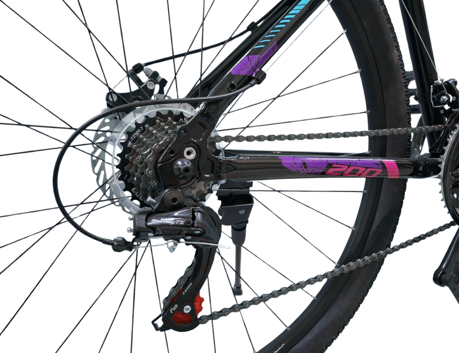 Bicycle Cubixx ML200 17 INCH ladies purple/teal/blue