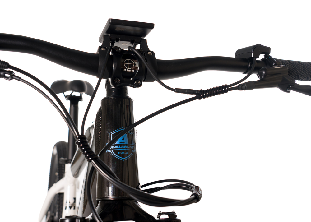 Avalanche MTE E-Bike White/Black/Blue