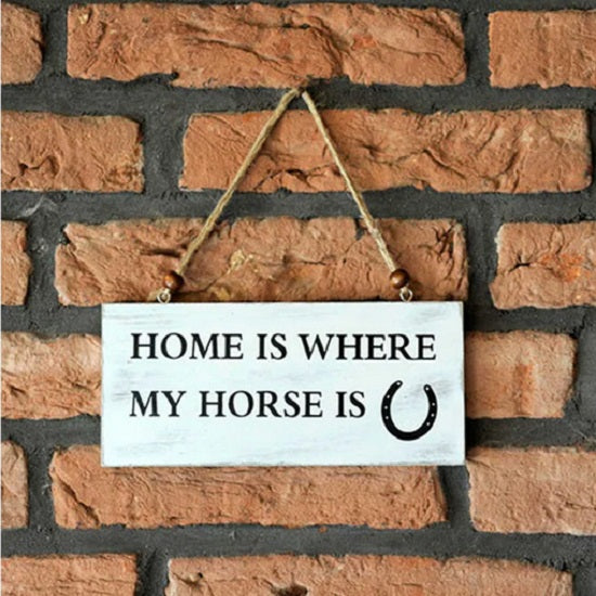Wooden sign