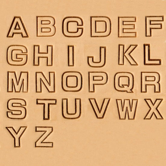 Ivan block alphabet stamp 27 pcs set