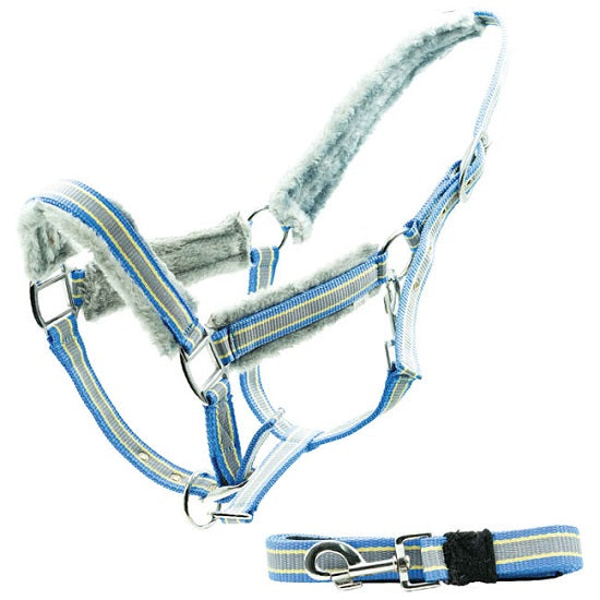 Halter regus faux fur halter set