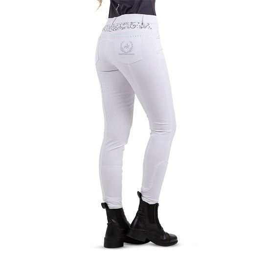 Equileasure allure breeches white