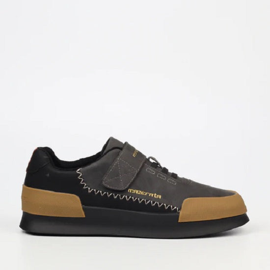 Mazerata valentino 3 faux nubuck grey mens