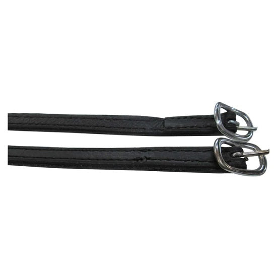 Spur straps leather double
