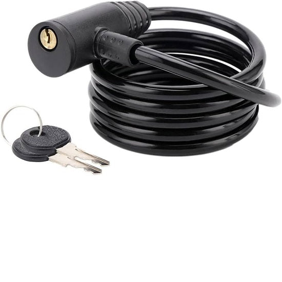 Lock cable key 8mm with holder