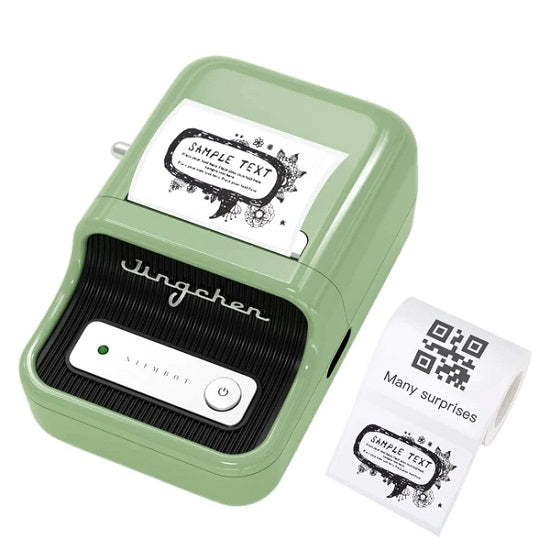 Niimbot - b21 - portable thermal label bluetooth printer including free label (50x30mm - white)