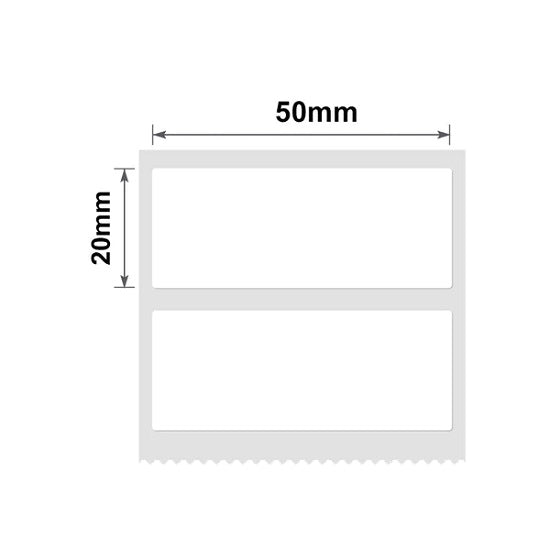 Niimbot - b21/b3s - 20x50mm - 320 white thermal labels