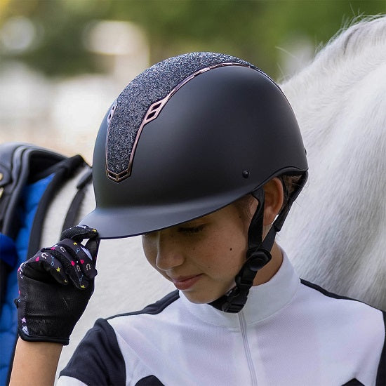 Capriole liberty helmet black|nickle