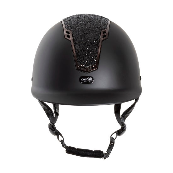 Capriole liberty helmet black|nickle