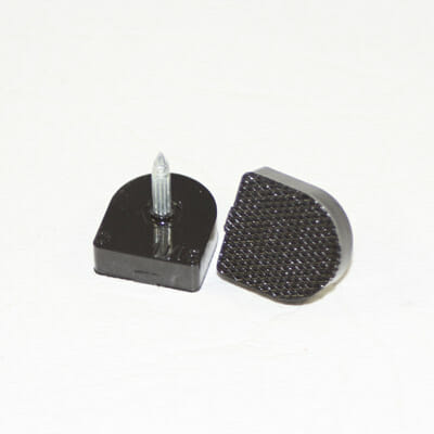 Heel tip a2 thin pin black