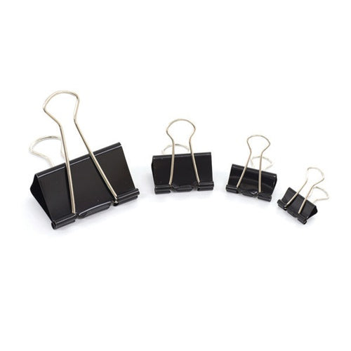 Fold back clip for leather hanging