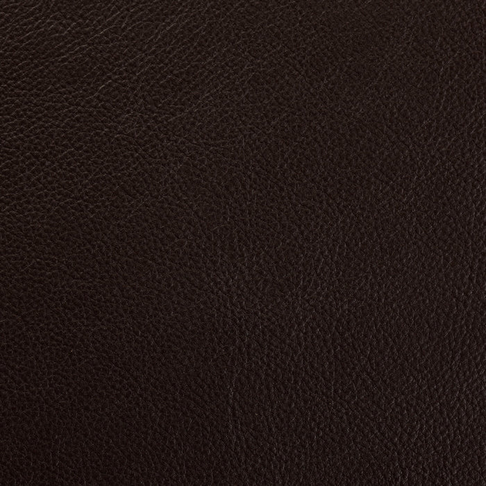 Leather mopane brown per m2 corrected grain