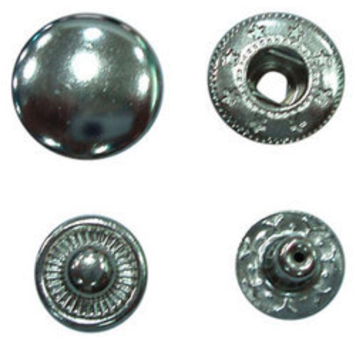 Press stud vt3 m10 silver per 50