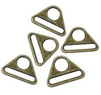 Triangle 38mm ant brass 4x38x33