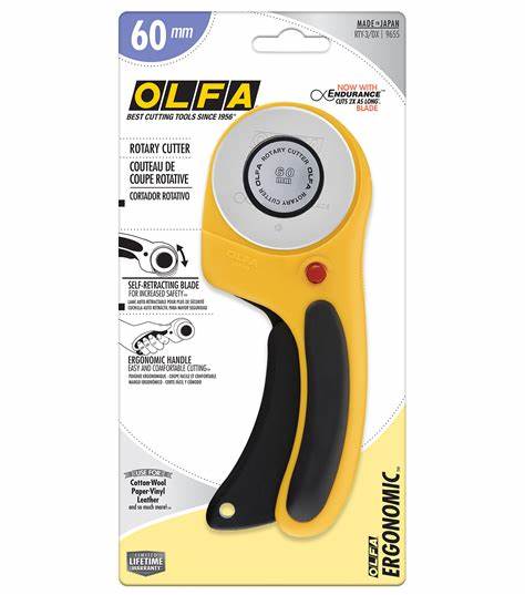 Olfa rotary cutter 60mm