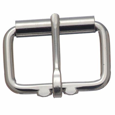 Buckle roller medium duty 20mm silver ash