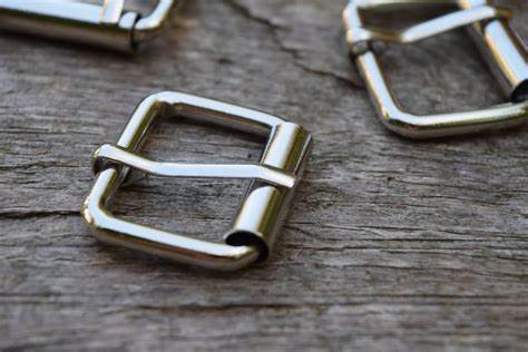 Buckle roller medium duty 25mm silver