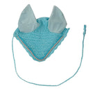 Ear muff  cotton black  with piping lycra ear