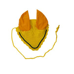 Ear muff  cotton black  with piping lycra ear