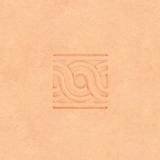 Ivan K137 Geometric Stamp by Ivan Leathercraft