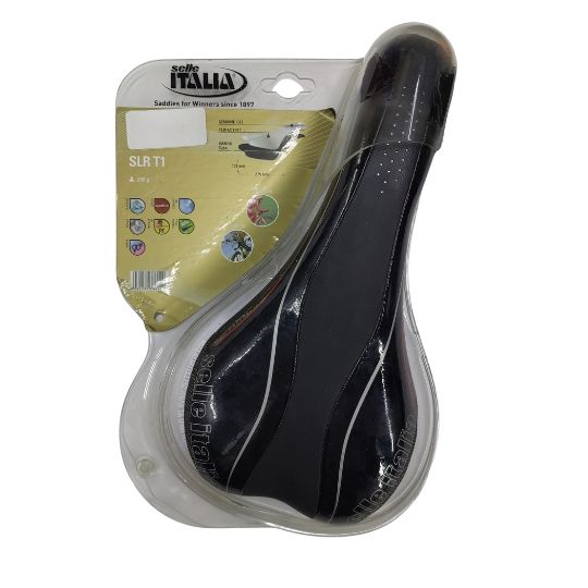 Bike Saddle SLRT1 Genuine Gel Black