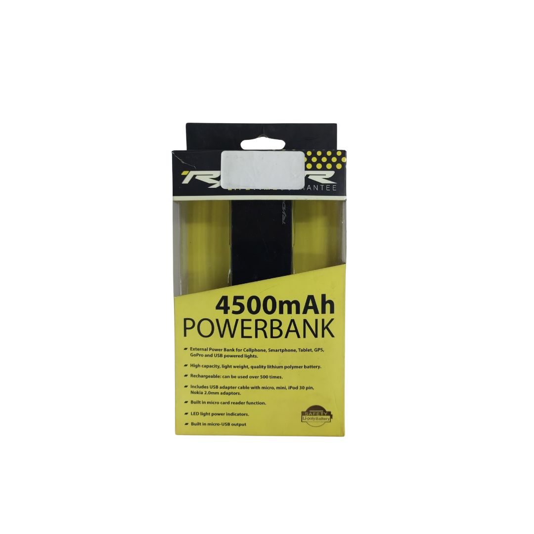 Powerbank 4500mAh Black