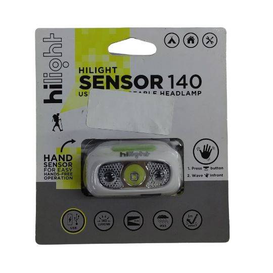 Light Sensor 140 Rechargeable Headlamp