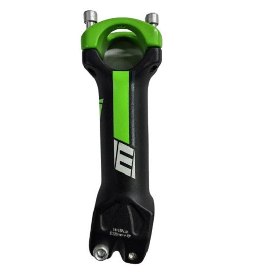 Stem Handlebar 120mm Ext 4 Bolt Black and Green