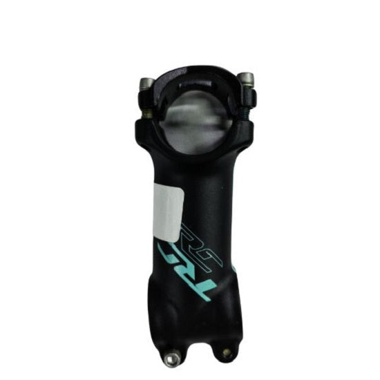 Stem Handlebar 90mm Ext 4 Bolt 7 Degree Black and Turqoise