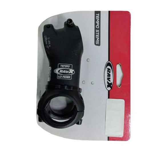 Stem Handlebar Tempo 80mm Ext 4 Bolt 17 Degree Black