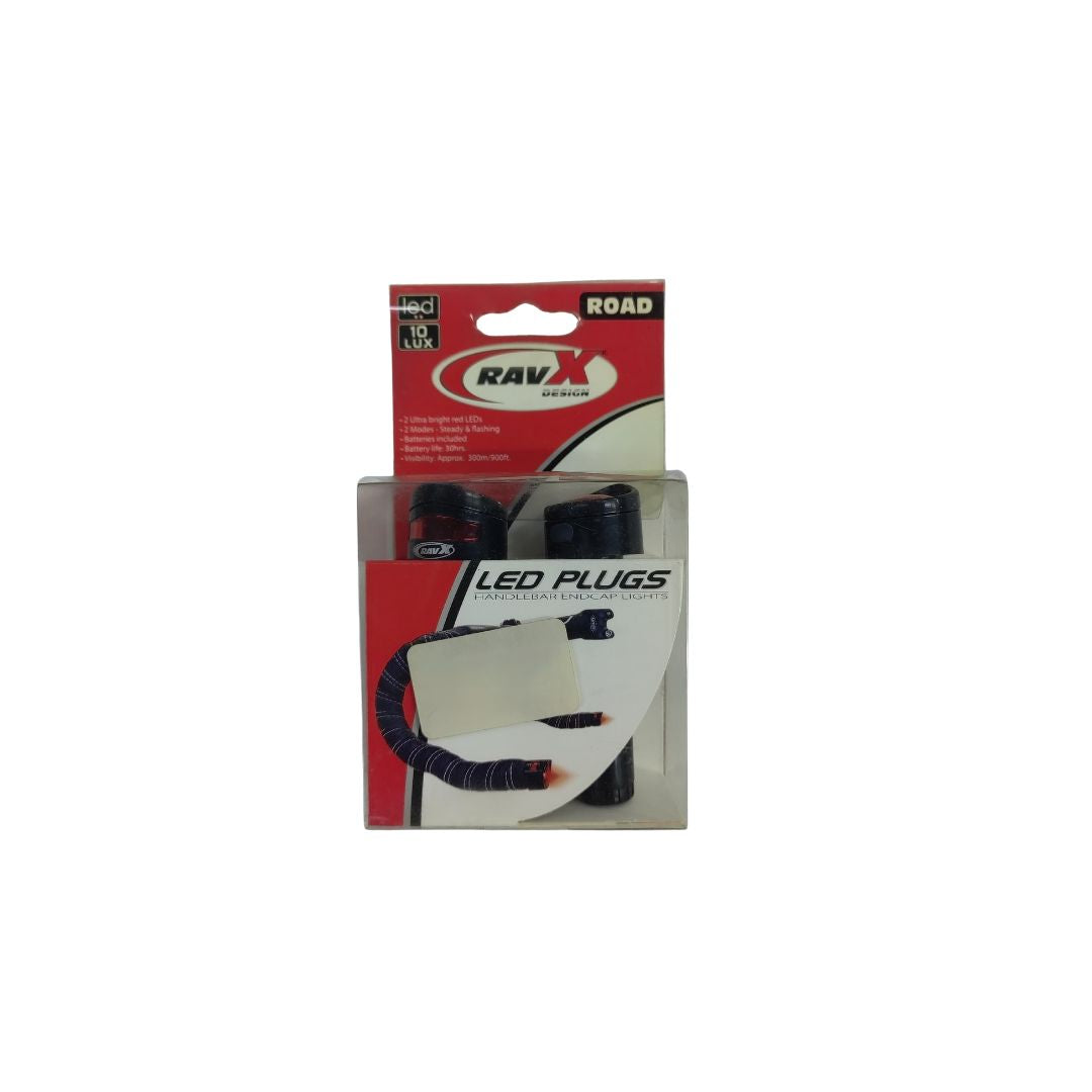 Handlebar Lights LED Endcap Black