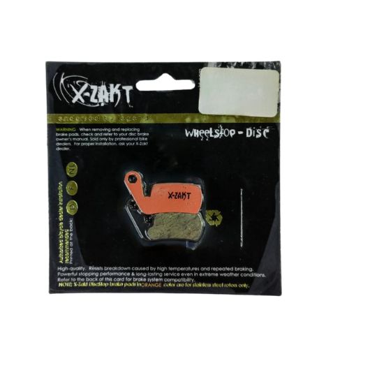 Disc Brake Pads Rectangle Orange