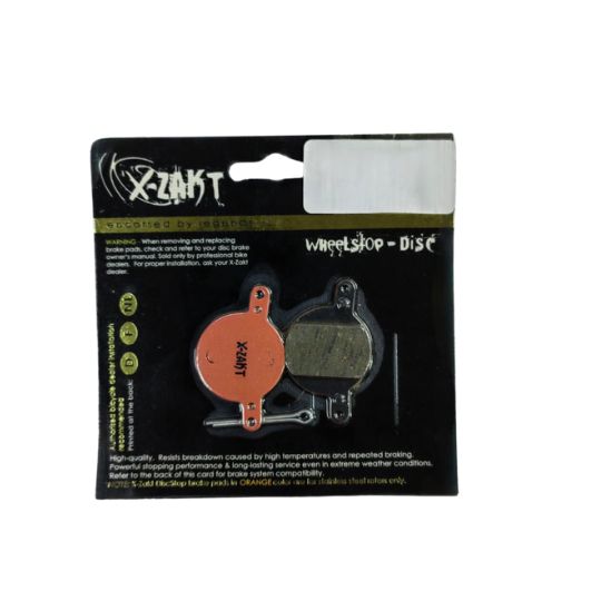 Disc Brake Pads Round Orange