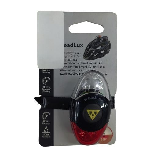 HeadLux Light Black and Red
