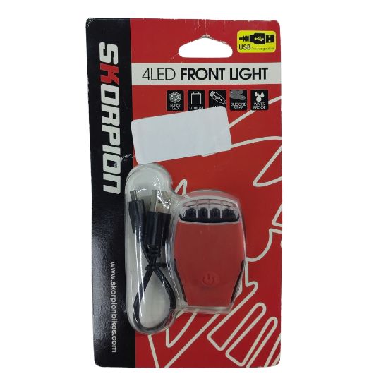 Light 4 LED Front Red