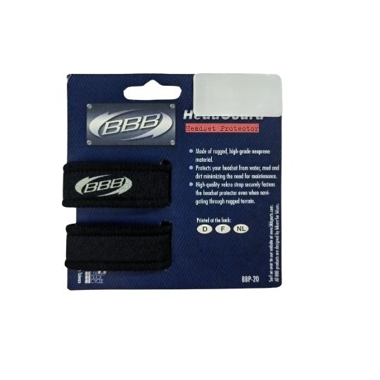 Headset Protector Velcro Head Guard Black