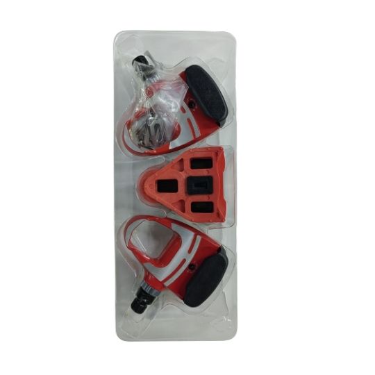 Pedals Clip-in Red
