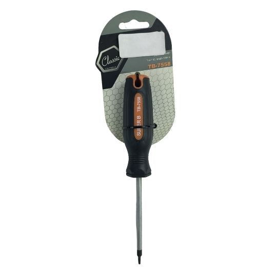 Screwdriver 100mm Black and Orange