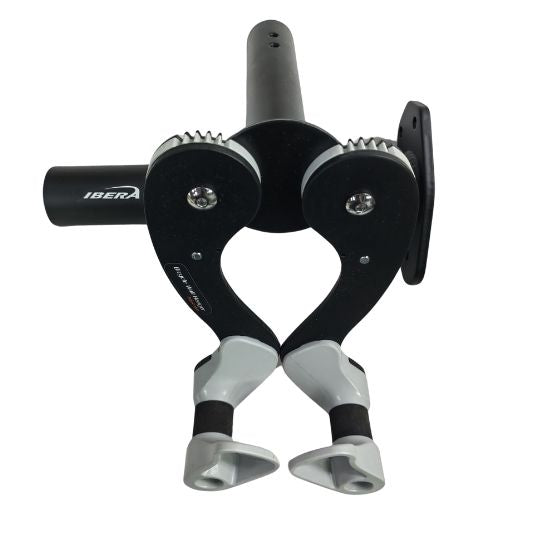 Wall Hanger Bicycle Adjustable Black and Grey