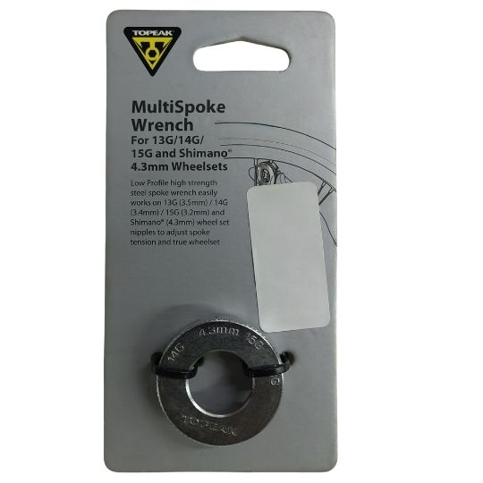 Multispoke Wrench 4.3mm Silver