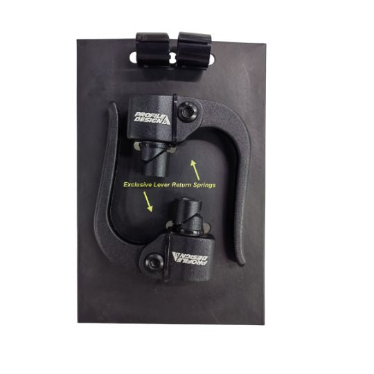 Brake Lever with Return Springs Black