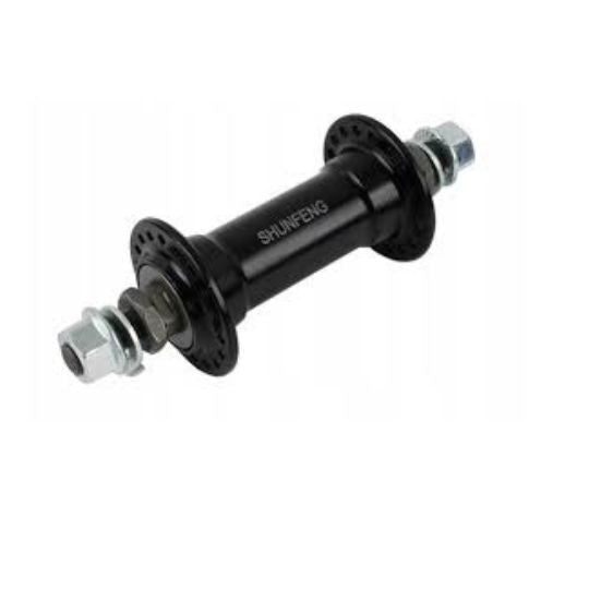Front Hub Black