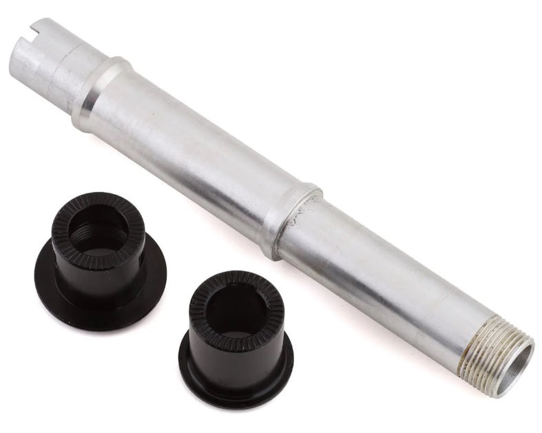 Thru Axle Rear Hub 17mm with 5mm Cones Silver