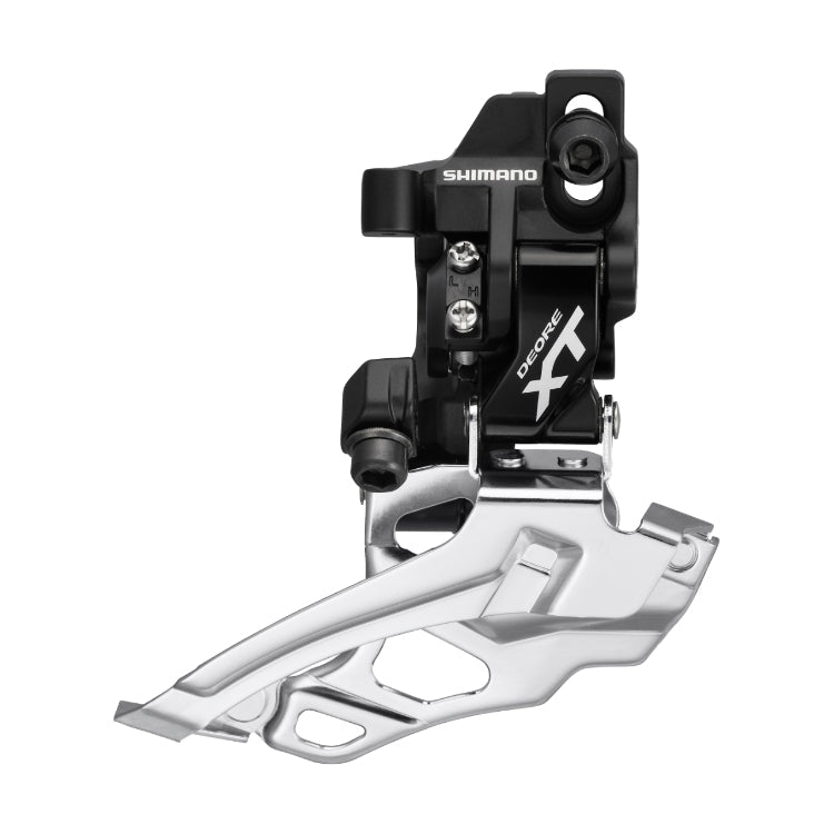 Front Derailleur Deore XT Black and Silver