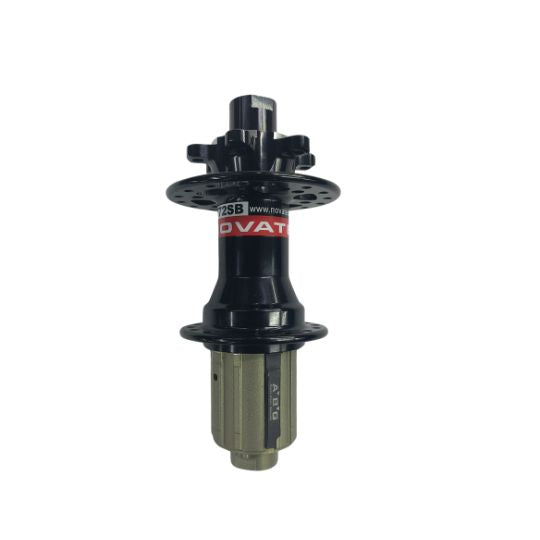 Rear Hub Black and Red